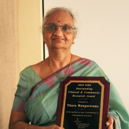 1992-Dr.M Sarada Menon was awarded the